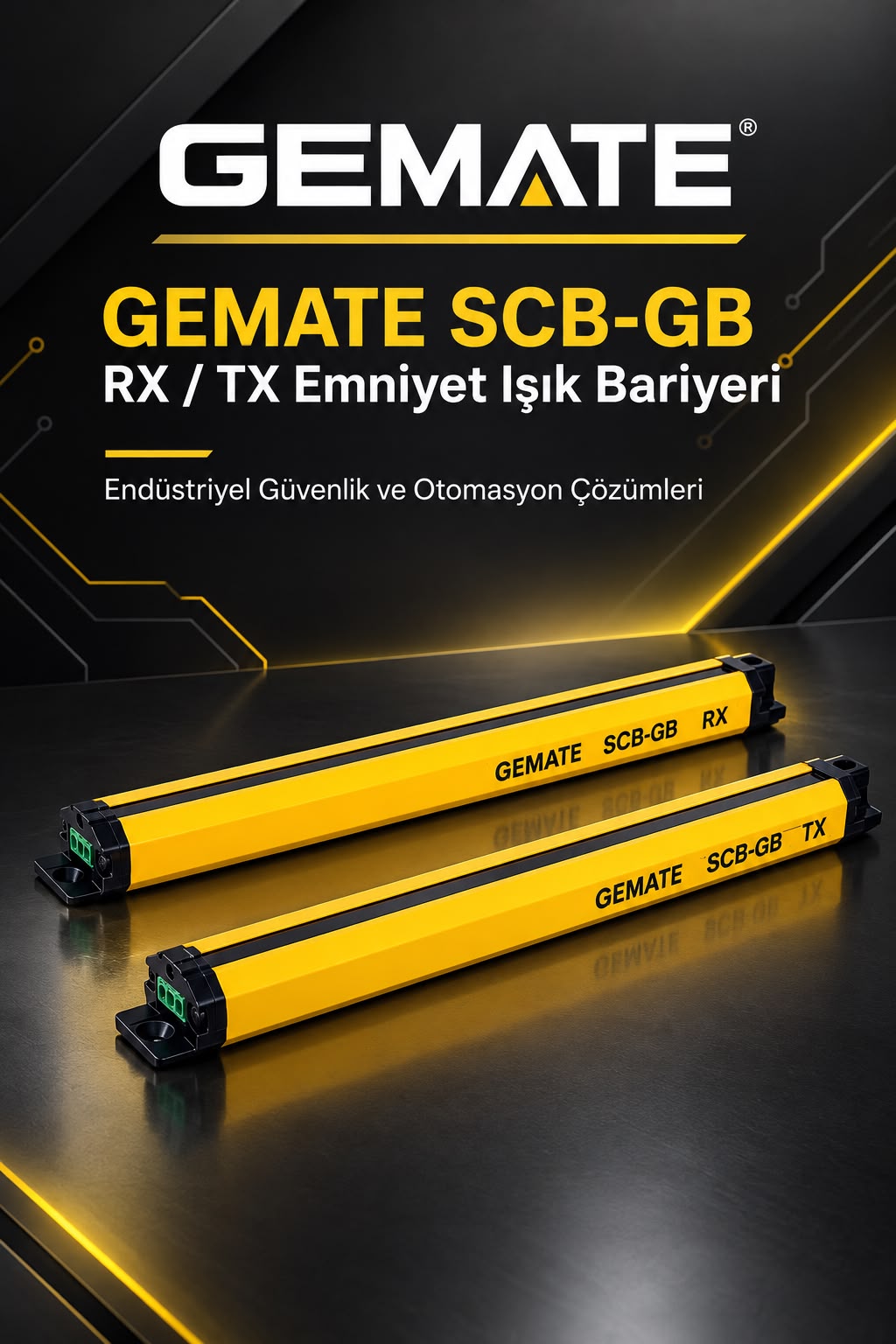 GEMATE SCB-GB Emniyet Işık Bariyeri